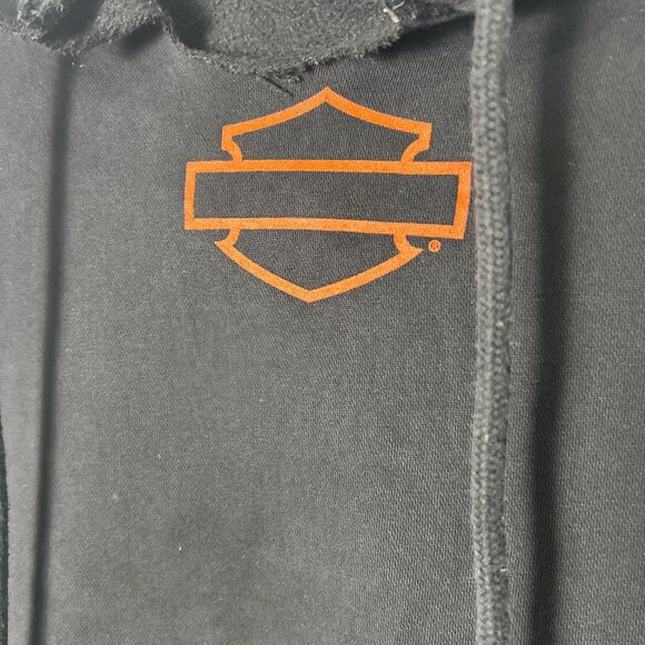 Harley Davidson Museum Spellout Hoodie - Picture 2 of 5